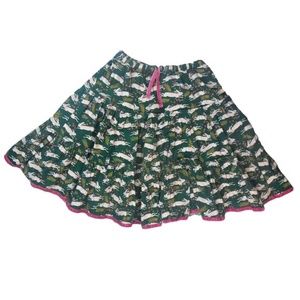 Mini Boden Twirly Corduroy Bunny Skirt   7 - 8 Y